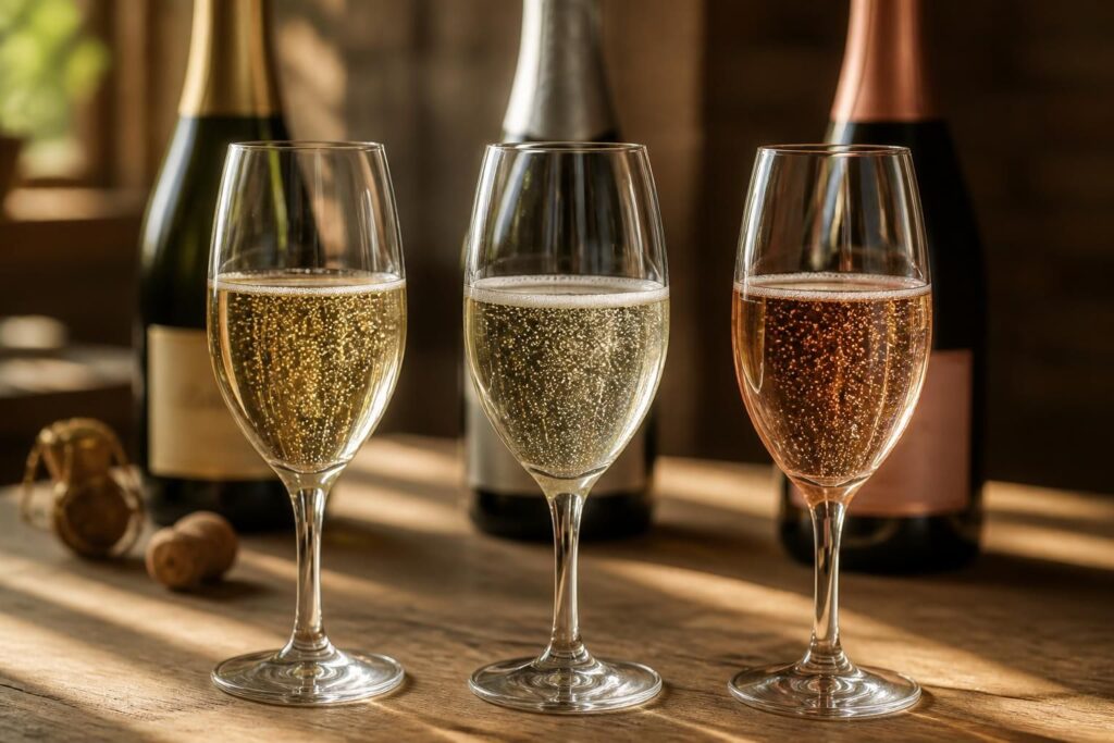 découvrez les différences entre champagne, crémant, prosecco et cava pour bien choisir votre vin effervescent selon l'occasion et vos goûts.