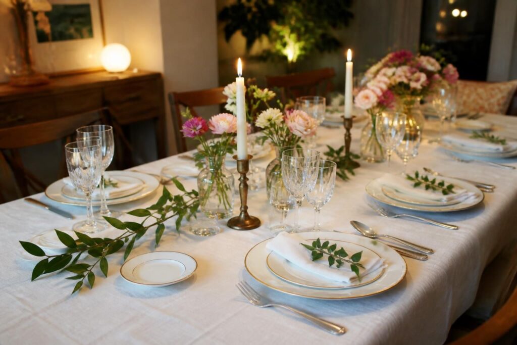 découvrez des idées faciles et originales de déco de table pour un dîner réussi, avec des centres de table élégants et simples à réaliser.