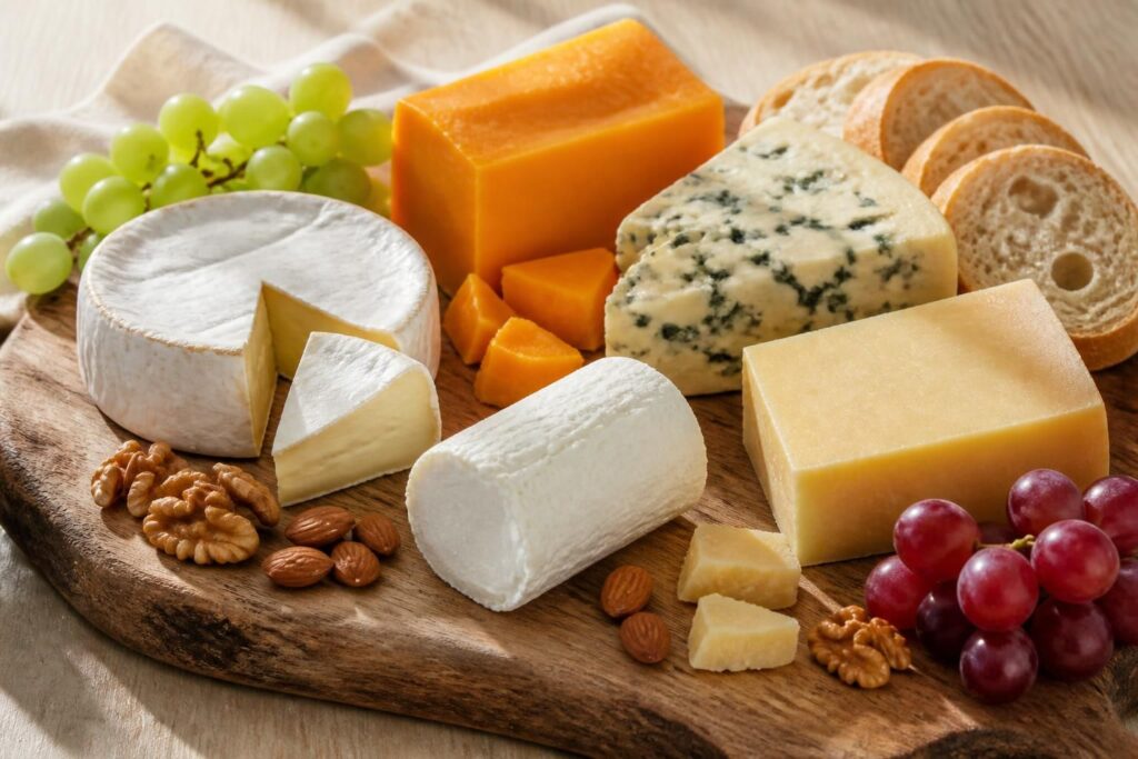 découvrez comment créer la planche de fromages idéale : le nombre parfait de fromages, les sélections recommandées et les astuces pour les disposer harmonieusement.