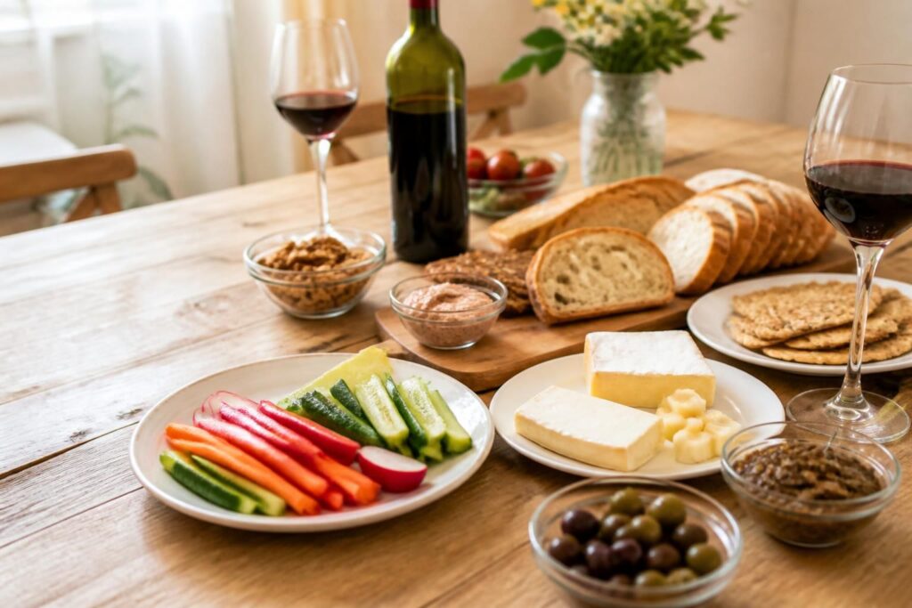 découvrez comment créer un apéritif élégant et convivial à l'improviste en utilisant uniquement les ingrédients disponibles chez vous. astuces simples et rapides pour recevoir avec charme.