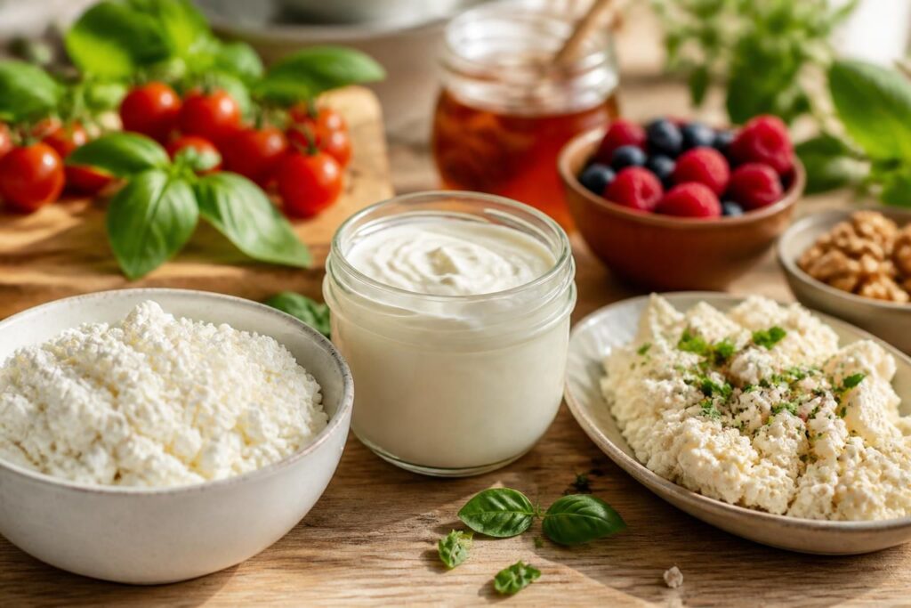 découvrez quelles alternatives utiliser à la ricotta dans vos recettes salées ou sucrées pour varier les saveurs et s'adapter à vos préférences ou restrictions alimentaires.