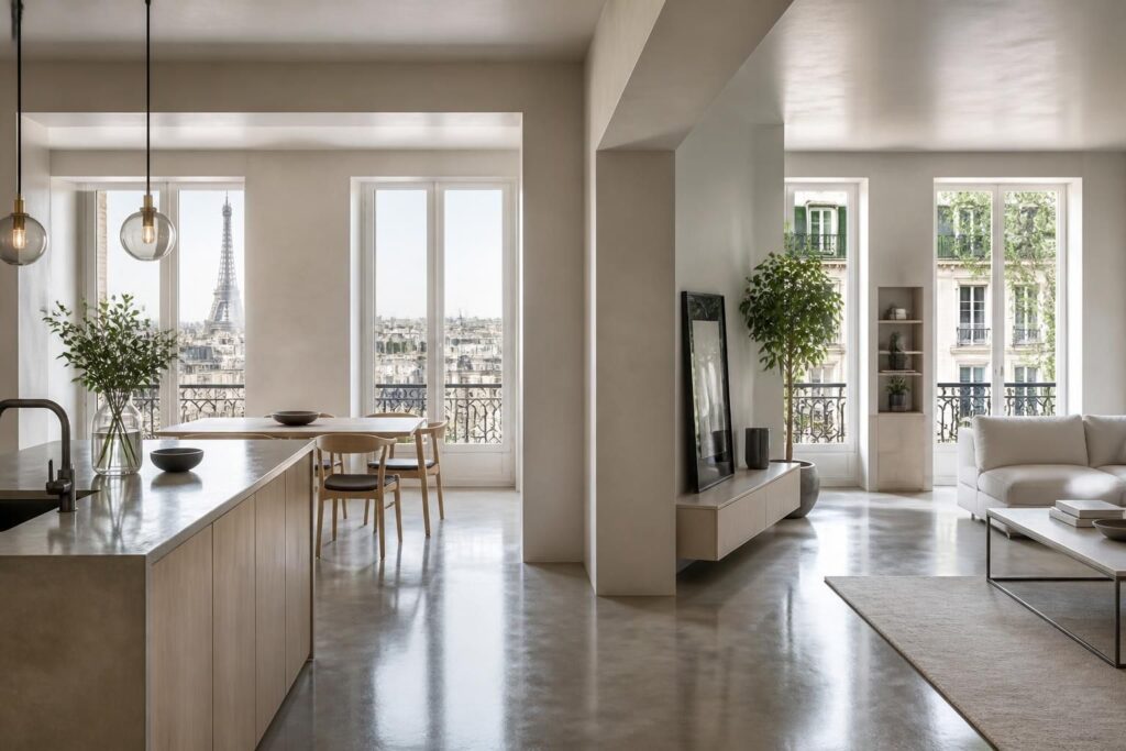 découvrez où trouver du béton poli, béton ciré et leurs variantes en île-de-france. guide complet pour vos projets de rénovation et décoration à paris et ses environs.