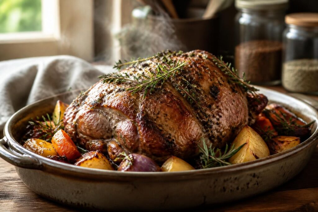 découvrez nos recettes savoureuses et astuces pratiques pour réussir la cuisson lente de votre rôti d'agneau, tendre et parfumé à chaque fois.